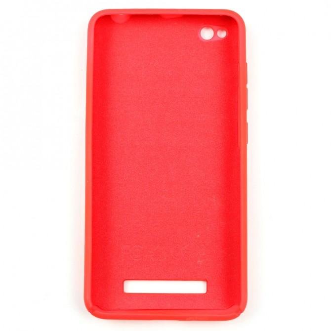 Чехол Soft Case для Xiaomi Redmi 4a Красный FULL-2
