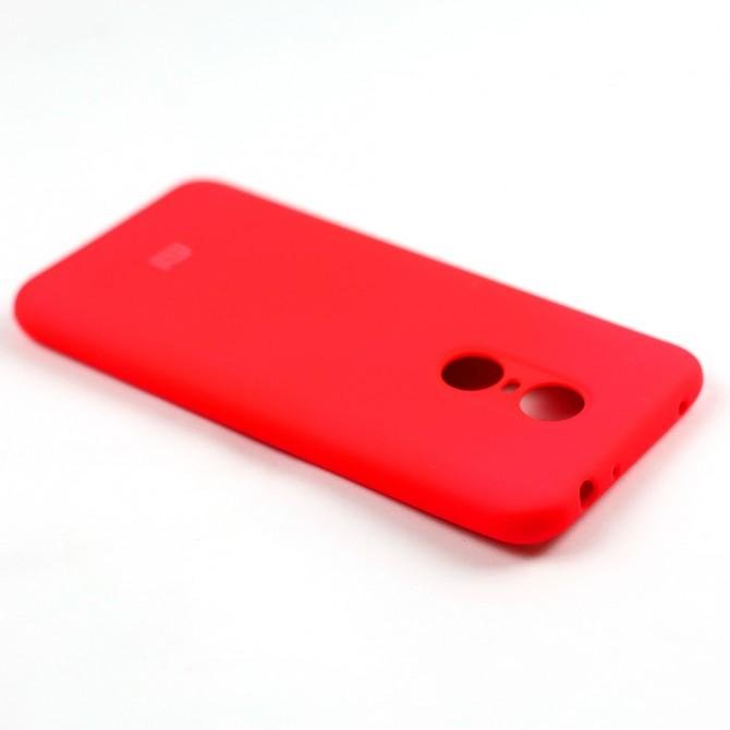 Чехол Soft Case для Xiaomi Redmi 5 Plus Ярко малиновый FULL-2