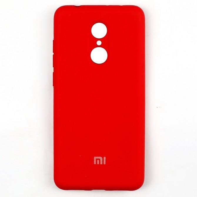 Чехол Soft Case для Xiaomi Redmi 5 Красный FULL-1