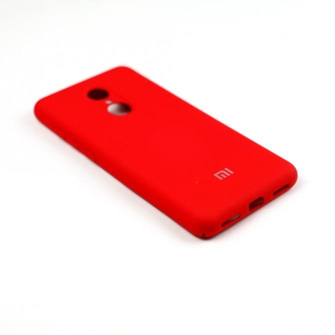 Чехол Soft Case для Xiaomi Redmi 5 Красный FULL-3