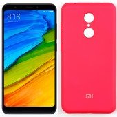 Чехол Soft Case для Xiaomi Redmi 5 Ярко малиновый FULL Чехол Soft Case для Xiaomi Redmi 5 Ярко малиновый FULL