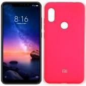Чехол Soft Case для Xiaomi Redmi Note 6 Pro Ярко малиновый FULL