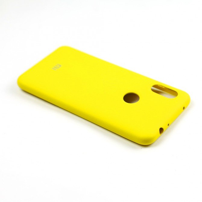 Чохол Soft Case для Xiaomi Redmi Note 6 Pro Яскраво жёлтый FULL-2