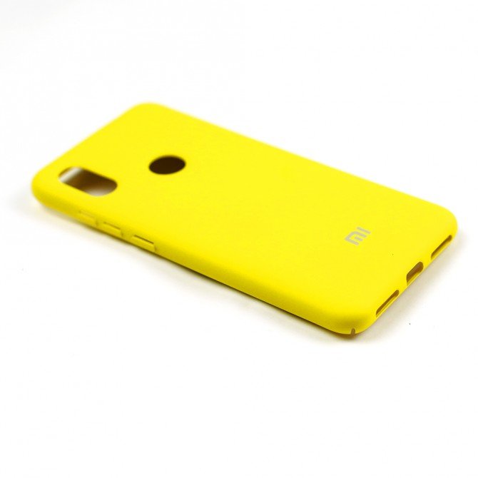 Чохол Soft Case для Xiaomi Redmi Note 6 Pro Яскраво жёлтый FULL-3