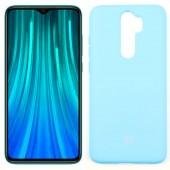 Чохол Soft Case для Xiaomi Redmi Note 8 Pro Яскраво Синій FULL
