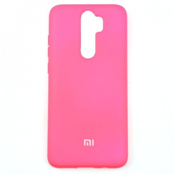 Чохол Soft Case для Xiaomi Redmi Note 8 Pro Яскраво малиновий FULL-1