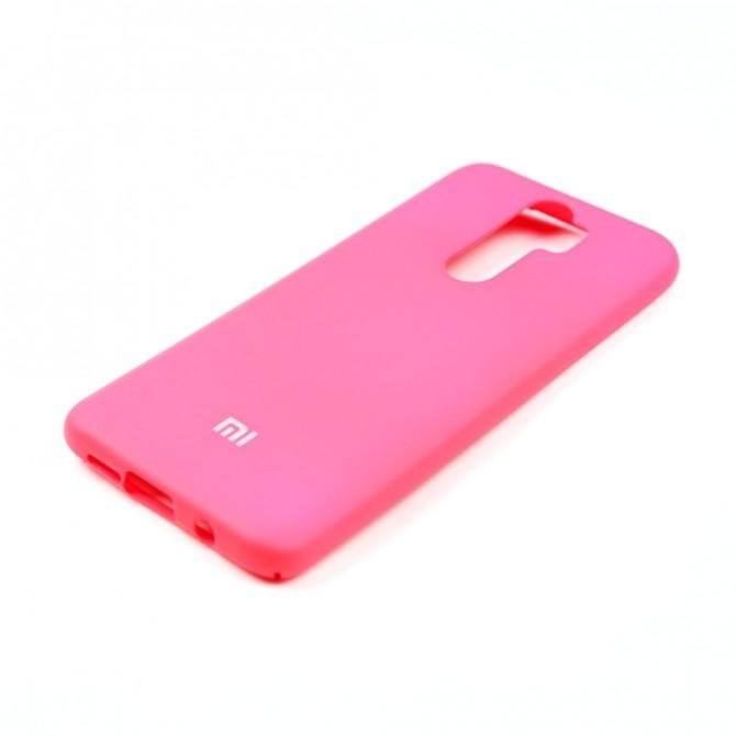 Чохол Soft Case для Xiaomi Redmi Note 8 Pro Яскраво малиновий FULL-3