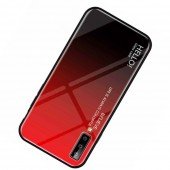 Чохол TPU Gradient HELLO Glass для Samsung A705 Galaxy A70 Червоний Чохол TPU Gradient HELLO Glass для Samsung A705 Galaxy A70 Червоний