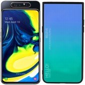 Чохол TPU Gradient HELLO Glass для Samsung A805 Galaxy A80 Блакитний Чохол TPU Gradient HELLO Glass для Samsung A805 Galaxy A80 Блакитний