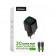 Мережевий зарядний пристрій 1USB + Type-C WALKER WH-71 GAN 30W+QC318W Black + Type-C to Type-C