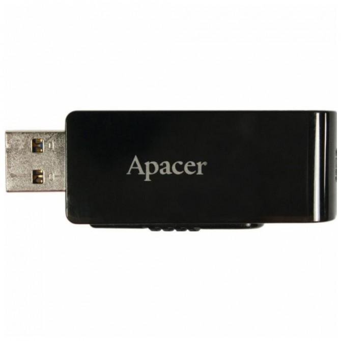 Флеш пам'ять Apacer 32Gb AH350 Чорний