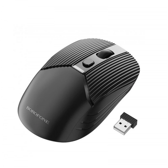 Бездротова Миша Borofone BG5 Wireless Black