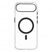 Чохол-накладка Anti-Fall для iPhone 17 Air Transparent / Black