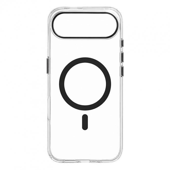 Чохол-накладка Anti-Fall для iPhone 17 Air Transparent / Black