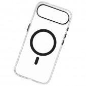 Чохол-накладка Anti-Fall для iPhone 17 Air Transparent / Black