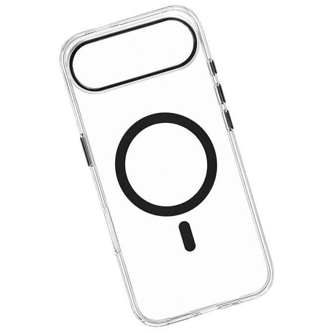 Чохол-накладка Anti-Fall для iPhone 17 Air Transparent / Black-2