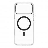 Чохол-накладка Anti-Fall для iPhone 17 Pro Max Transparent / Black