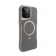 Чехол TPU+PC Metal Buttons with MagSafe Carbon Ring для Apple iPhone 15 Pro Max (6.7) Серый