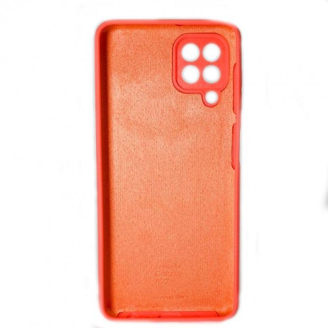 Чехол Original Soft Case Samsung A225 Galaxy A22/M32 Ярко Розовый FULL-1