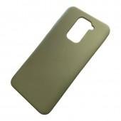 Чохол Original Soft Case Xiaomi Redmi Note 9/Redmi 10X Темно Оливковий FULL