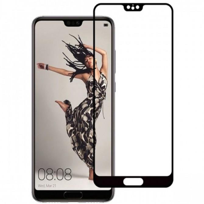 Захисне скло для HUAWEI P20 Pro (0.3 мм, 5D чорне)-1