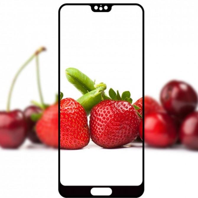 Захисне скло для HUAWEI P20 Pro (0.3 мм, 5D чорне)-3