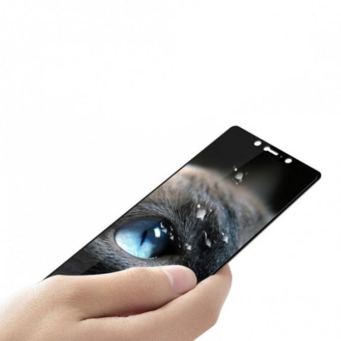 Защитное стекло для XIAOMI Mi8 SE (0.3 мм, 5D чёрное)-2