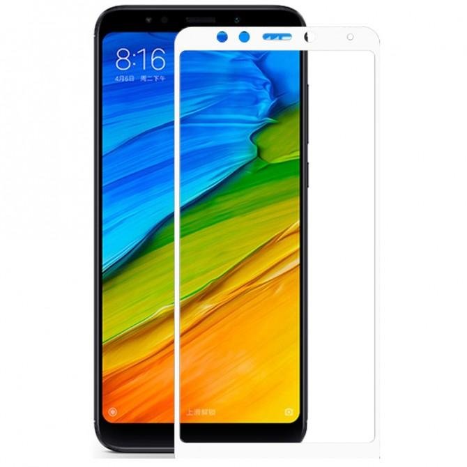 Захисне скло для XIAOMI Redmi Note 5 (0.3 мм, 5D Біле)