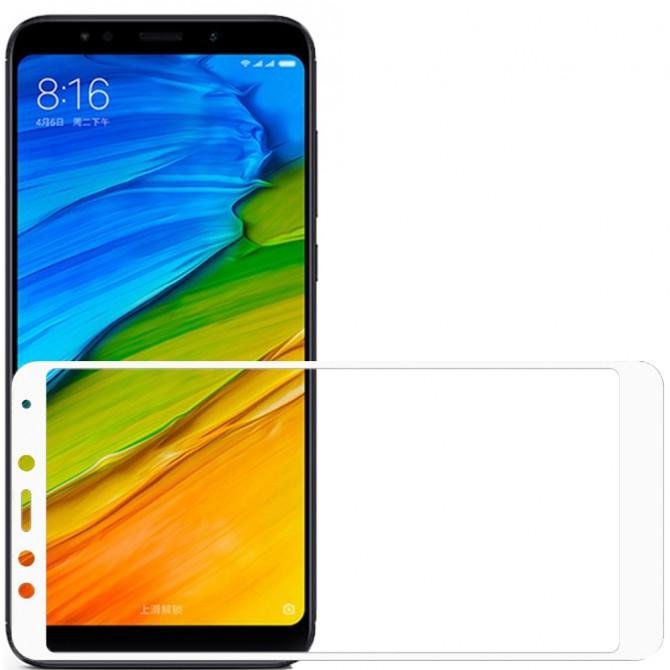 Захисне скло для XIAOMI Redmi Note 5 (0.3 мм, 5D Біле)-2