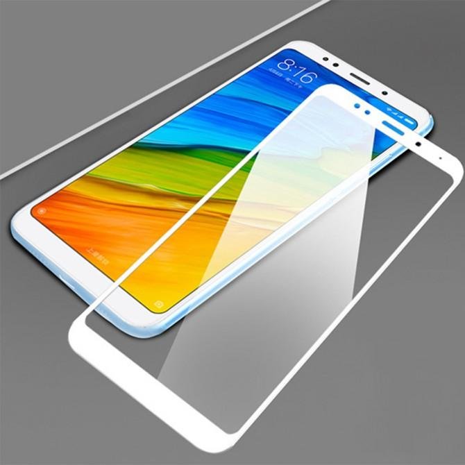 Захисне скло для XIAOMI Redmi Note 5 (0.3 мм, 5D Біле)-3
