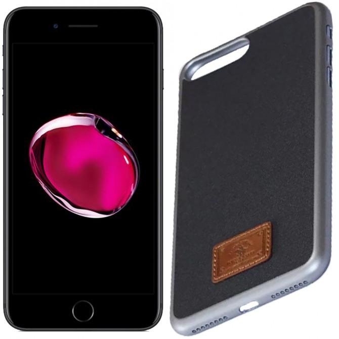 Чохол Santa Barbara Polo & Racquet Club Canvas case для iPhone 7 Plus Сірий