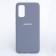 Чехол Original Soft Case Samsung G980 Galaxy S20 Серый FULL