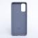 Чехол Original Soft Case Samsung G980 Galaxy S20 Серый FULL