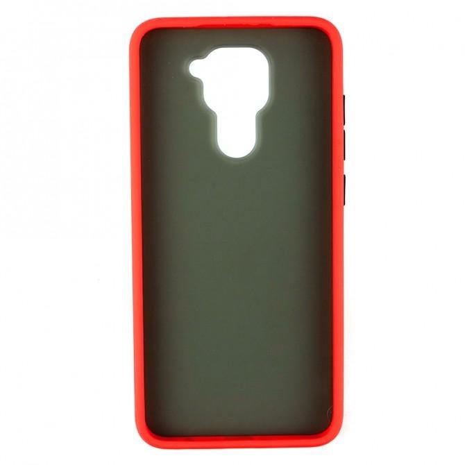 Чехол MATT CASE для Xiaomi Redmi Note 9/Redmi 10X Red-2