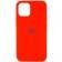 Силиконовый чехол для iPhone 14 Red FULL