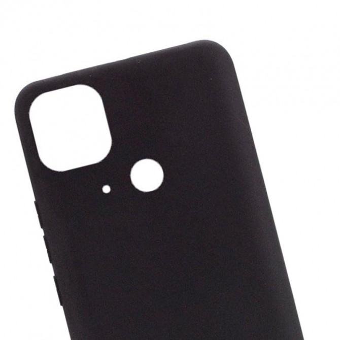 Силиконовый чехол Candy для Xiaomi Redmi 10C Черный-1