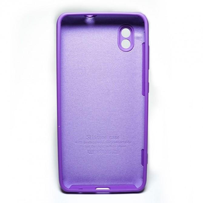 Чохол Original Soft Case ZTE Blade A3 2020 Ліловий FULL-1