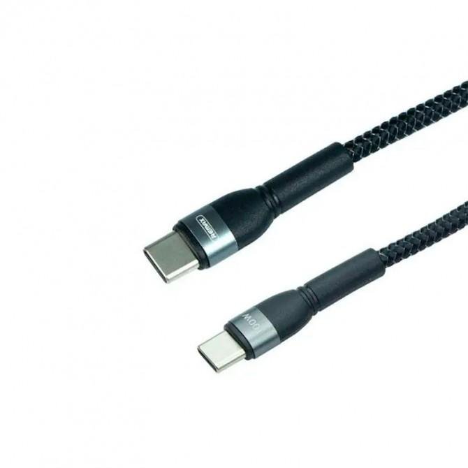 Кабель Remax (OR) RC-172 PD 100W Type-C to Type-C Black 1m