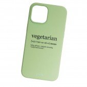 Чохол Pump Silicone Minimalistic Case for iPhone 12 Pro Max Vegetarian Wiki Чохол Pump Silicone Minimalistic Case for iPhone 12 Pro Max Vegetarian Wiki