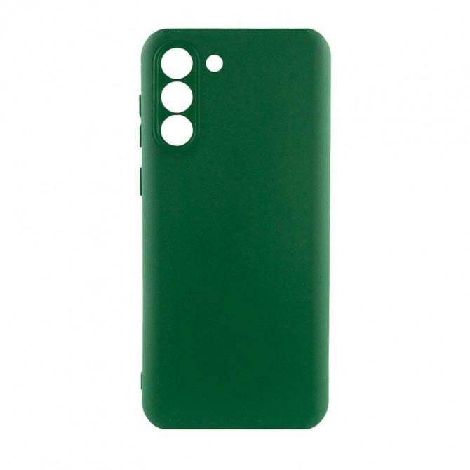 Чехол Original Soft Case Samsung Galaxy S23 FE Темно Зеленый FULL