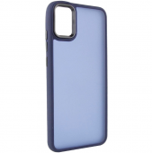 Чохол TPU+PC Lyon Frosted series Samsung Galaxy A06 Navy Blue Чохол TPU+PC Lyon Frosted series Samsung Galaxy A06 Navy Blue