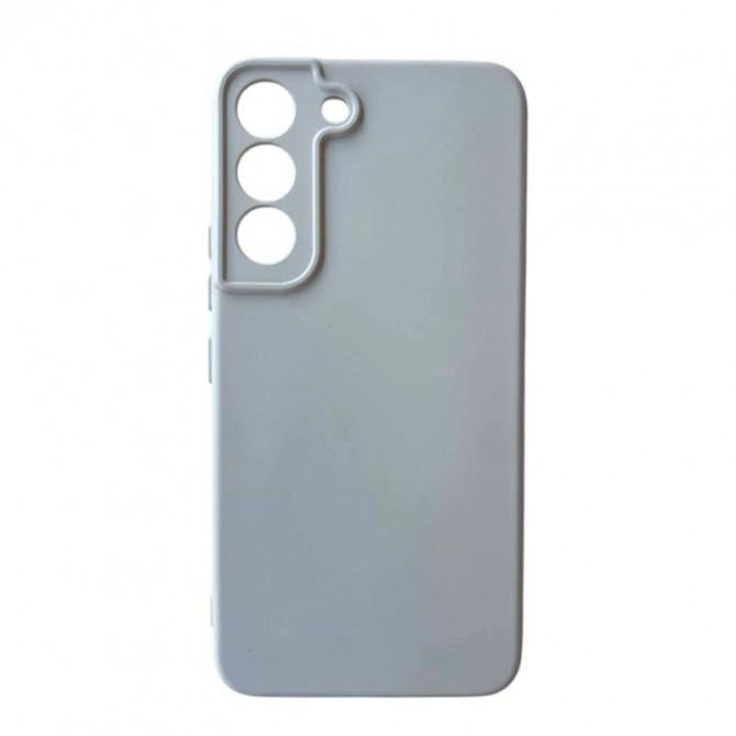 Силіконовий чохол Samsung S901 Galaxy S22 Молочний FULL