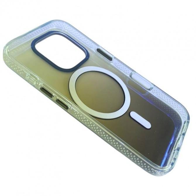 Чохол TPU+PC Phantom with MagSafe для Apple iPhone 15 (6.1") Grey-5