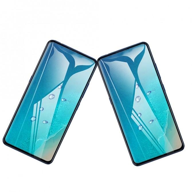 Защитное стекло для Vivo V15 Pro Full Glue (0.3 мм, 2.5D, чёрное)-3