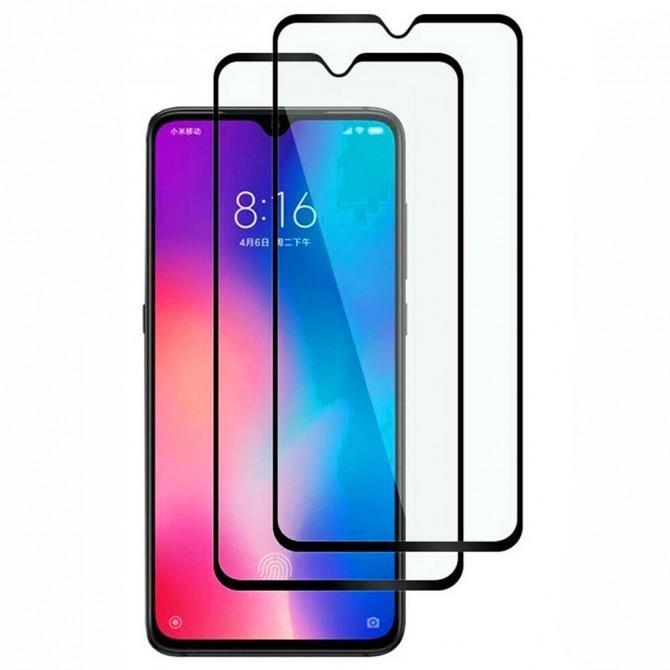 Защитное стекло для XIAOMI Mi A3 Full Glue (0.25 мм, 2.5D, чёрное) ЛЮКС-2