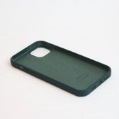 Оригінальний силіконовий чохол для iPhone 15 Plus Atrovirens FULL