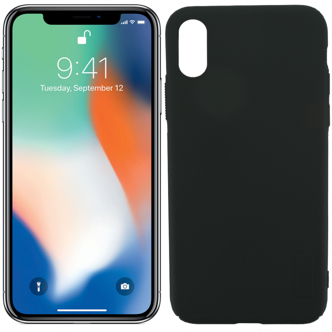Чехол X-Level Hero series для iPhone X Чёрный