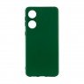Чехол Original Soft Case Oppo A78 4G Темно Зеленый FULL