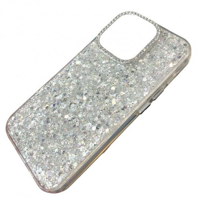 Накладка Lots of Shine series для iPhone 14 Plus Silver-2