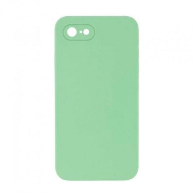Оригінальний силіконовий чохол для iPhone 7/8 Зелений FULL (без лого)